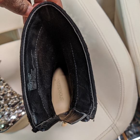 Shoedazzle sequence stiletto ankle boots 38.5/8 - Picture 5 of 5